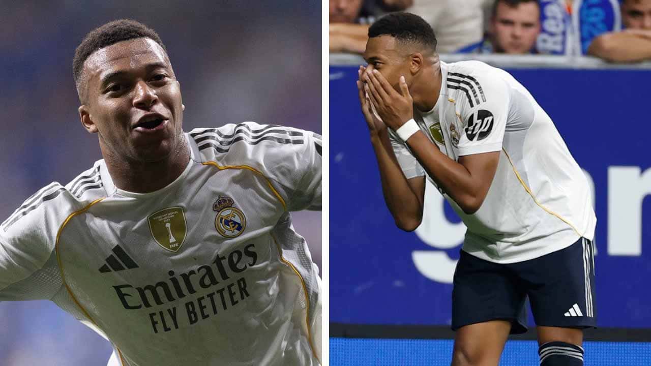 Real Madrid vence al Oviedo con doblete de Kylian Mbappé | AF Deportes
